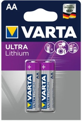 Батарейка Varta ULTRA FR6 AA BL2 Lithium 1.5V (6106) (2/20/200) (2 шт.) VARTA 06106301402
