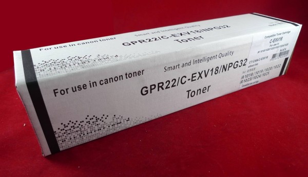 Тонер-картридж Canon iR 1018/1020/1022/1023/1024/1025 C-EXV18/GPR-22 (туба 465г) ELP Imaging®