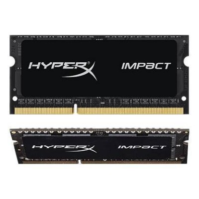 Модуль памяти Kingston 8GB 1866МГц DDR3L CL11 SODIMM (Kit of 2) HyperX Impact 1.35V
