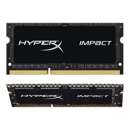 Модуль памяти Kingston 8GB 1866МГц DDR3L CL11 SODIMM (Kit of 2) HyperX Impact 1.35V