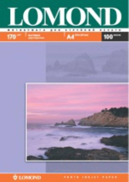 Фотобумага LOMOND Двусторонняя Матовая/Матовая A3/170/100л.  