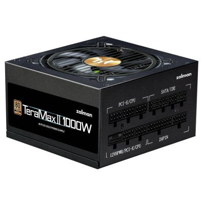 Блок питания 1000W Zalman TeraMax ZM1000-TMX2 WH WHITE (ATX 12V Ver3.0, APFC, 80+ Gold, fan 12cm)Ret
