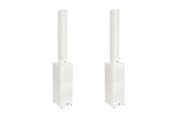Комплект DS Proaudio [Pillar (A) WH] активный акустический 4кВт, состоящий из двух пассивных акустических колонн PLR TOP и двух активных сабвуферов PLR SUB A. В комплекте крепежный адаптер и соединительный кабель. Цвет белый