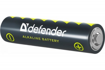 Defender Батарейка алкалиновая LR6-4F AA, в пленке 4шт Defender 56011