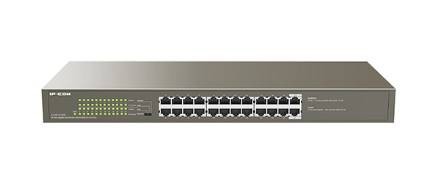 IP-COM G1124P-24-250W Коммутатор неуправляемый PoE, 24 порта, 24x1 Гбит/с, PoE 24x30Вт (до 225Вт), установка в стойку