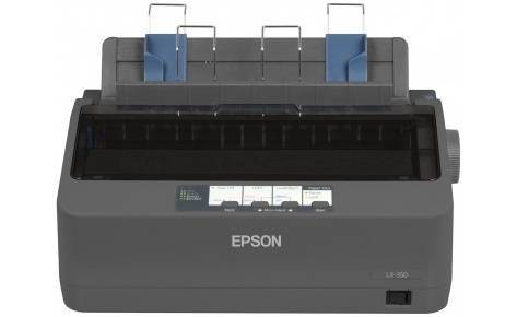 Принтер матричный Epson LX-350, A4, 9 игол, 80 колонок, 347 зн/сек, USB, LPT, COM (C11CC24031/C11CC24032)
