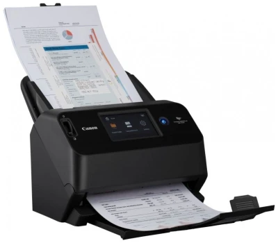 DR-S150 Документ сканер А4, двухсторонний, 45 стр/мин, автопод. 60 листов, сенсорный дисплей, Wi-Fi, Ethernet, USB 3.2 Canon 4044C002