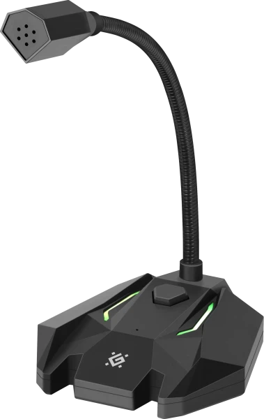 Defender Игровой стрим микрофон Tone GMC 100 USB, LED, провод 1.5 м Defender 64610