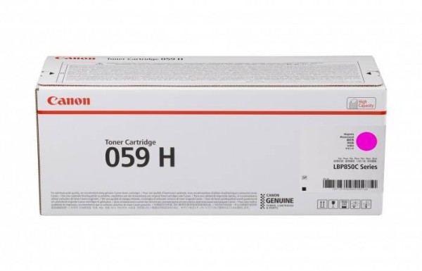Картридж CANON 059H M пурпурный, увеличенной емкости