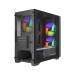 Корпус без блока питания HSPD M335-TGBK-ARGB