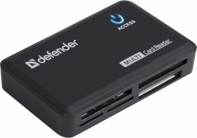 Defender Универсальный картридер Optimus USB 2.0, 5 слотов Defender Optimus USB 2.0, 5 слотов
