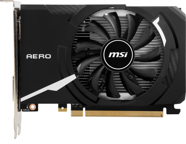 Видеокарта MSI GeForce GT 1030 AERO ITX 2GD4 OC