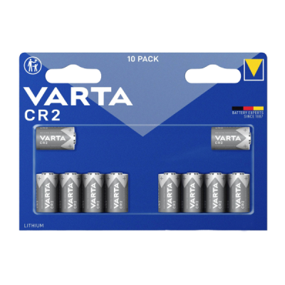 Батарейка Varta ELECTRONICS CR2 BL10 Lithium 3V (6206) (10/100) VARTA 6206301461