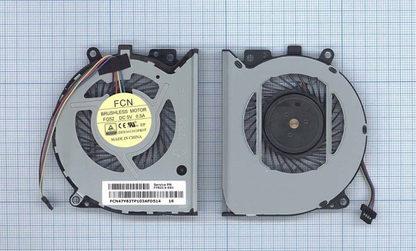 Кулер для HP HP Envy x360 / 15-U (778793-001/768021-001/776213-001/779598-001)