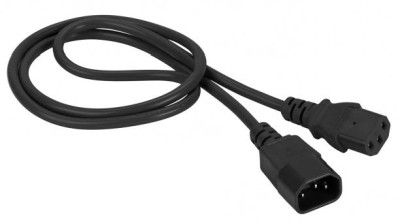 Шнур питания LANMASTER LAN-PP13/14-1.0-BK