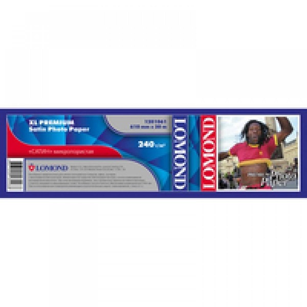 Фотобумага LOMOND повышенного качества, атласная 1067мм х 30м 240г/м2   втулка 2"/50,8мм