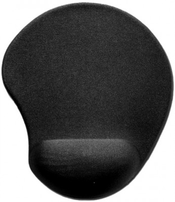 Коврик для мыши SVEN GL009BK, черный, 250х220х20 мм, материал: гель на прорезиненной основе, лайкра Sven GL-009BK