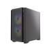 Корпус без блока питания HSPD M336-TGBK-ARGB