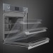 Встраиваемая электрическая духовка Smeg Linea SO6100S2S