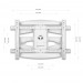 Кронштейн ONKRON M6L White