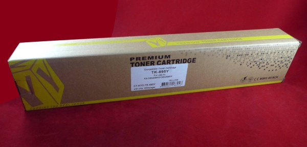 Тонер-картридж для Kyocera FS-C8020MFP/C8025MFP/C8520MFP/C8525MFP TK-895Y yellow 6K ELP Imaging®