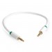 Кабель аудио 0.25m jack 3,5mm/jack 3,5mm Greenconnect GCR-AVC1662-0.25m