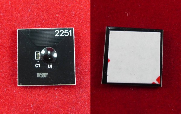 Чип для Kyocera FS-C5150dn, P6021cdn (TK-580Y) Yellow, 2.8K ELP Imaging®