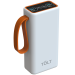 Портативный аккумулятор TOLT Lit KP303 White, 30000mAh, 22,5W, fast charging and PD, white, CCC TOLT KP303 White