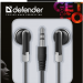 Defender #1 Наушники вставки Basic 617 черный Defender Basic 617