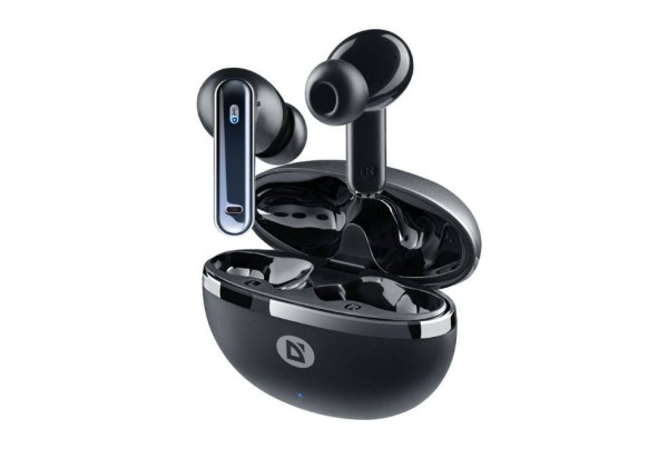 Defender Беспроводная гарнитура Twins 965 Черный, TWS, Bluetooth, ANC