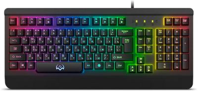 Игровая клавиатура SVEN KB-G9450 (104кл., мет. корпус, 12 Fn функций, подсветка) Sven KB-G9450