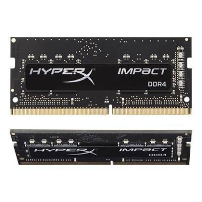 Модуль памяти Kingston 8GB 2400МГц DDR4 CL14 SODIMM (Kit of 2) HyperX Impact