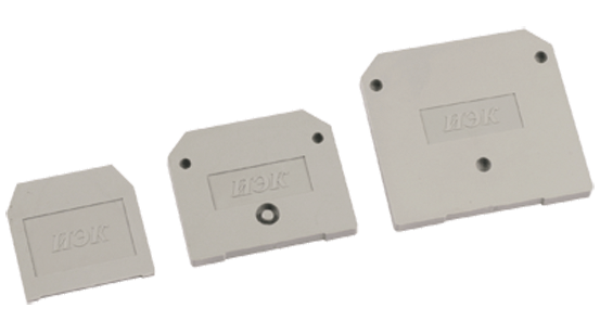 Заглушка для ЗНИ-16мм2 (JXB100A) серый IEK IEK YZN10D-ZGL-016-K03