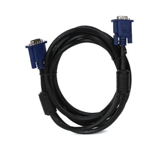Кабель монитор-SVGA card (15M-15M) 3.0м 2 фильтра VCOM <VVG6448-3M>
