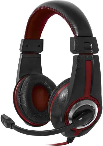 Defender Игровая гарнитура Warhead G-185 черный + красный, кабель 2 м Defender Warhead G-185