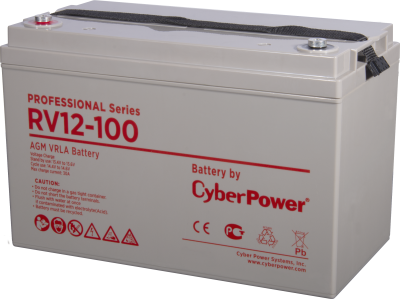 Аккумуляторная батарея PS CyberPower RV 12-100 / 12 В 100 Ач CyberPower Professional Series RV 12-100