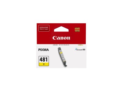 Картридж CANON CLI-481 Y желтый, 259 стр
