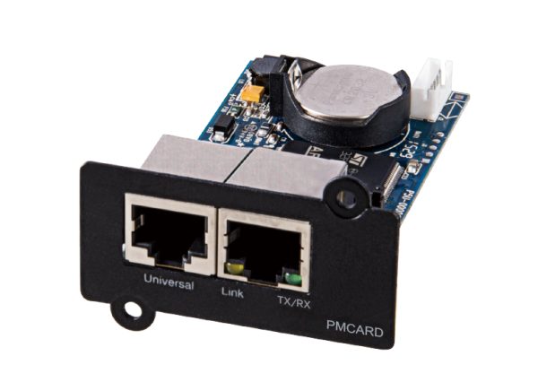 SNMP карта для удаленного управления по сети Ethernet c Русским интерфейсом, 2xRJ45, PowerMaster CBR PMC-01R