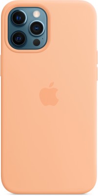 Чехол MagSafe для iPhone 12 Pro Max Силиконовый чехол MagSafe для iPhone 12 Pro Max, светло-абрикосовый цвет