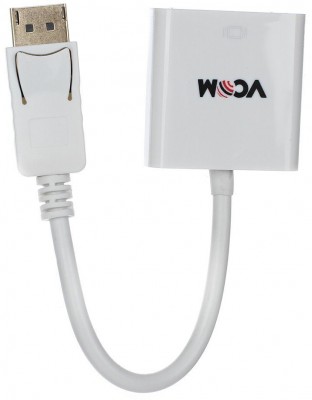 Кабель-переходник DisplayPort M ---> DVI F  0.15м VCOM <CG602> VCOM DisplayPort (m) to DVI-I (f)