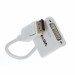 Кабель-переходник DisplayPort M ---> DVI F  0.15м VCOM <CG602> VCOM DisplayPort (m) to DVI-I (f)