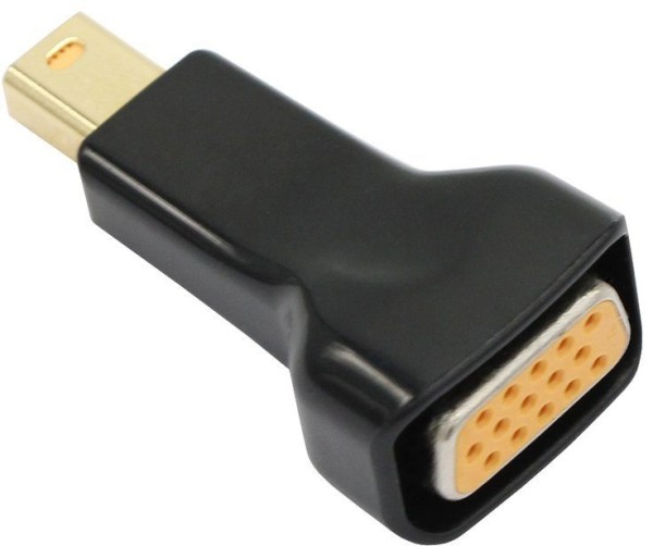 Переходник miniDP(M) --> VGA(F), VCOM <CA335> VCOM Mini DisplayPort (m) - VGA (f)