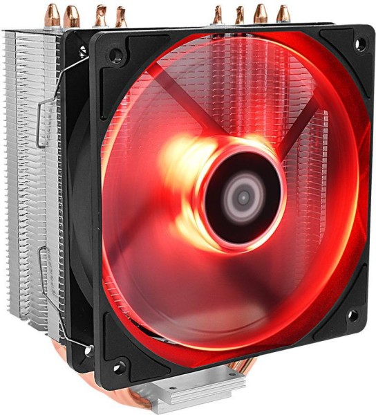 Кулер CPU ID-Cooling SE-224-XT RED (универсальный, 180W, 16-31.5 dB, 900-2000 rpm, 120мм, 4pin, медь+алюминий, красная п