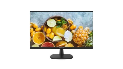 Монитор 27″, 3840×2160; матрица IPS; 60 Гц; 350 кд/м²; время отклика 6,5 мс; HDMI ×2, DisplayPort ×1, аудиовыход 3,5 мм;