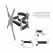 Кронштейн ONKRON M5 Black