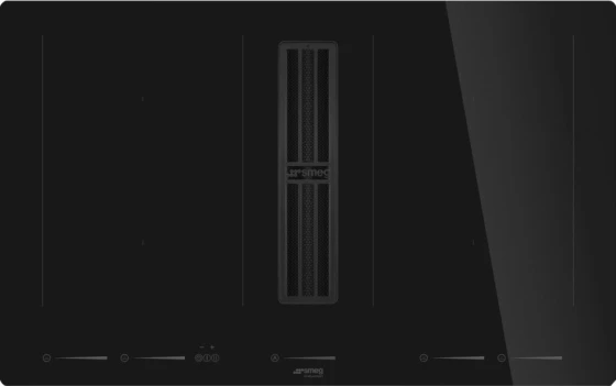 Варочная поверхность со встроенной вытяжкой SMEG HOBD682D2