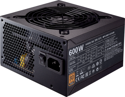 Блок питания 600 Ватт Cooler Master MWE Bronze 600W V2
