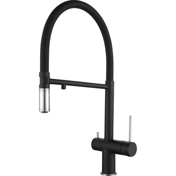 Смеситель RIVELATO Rivelato 1523517 nero cromo