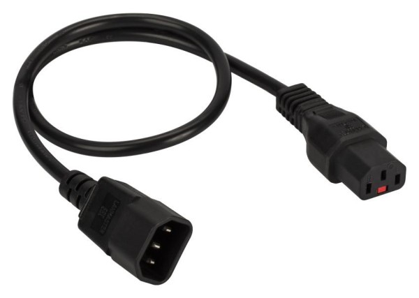 Шнур питания LANMASTER LAN-PP13L/14-0.5-BK