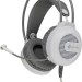 Наушники с микрофоном Oklick HS-L300G белый 2.2м мониторные оголовье (1796952) Oklick 1796952